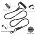 thumbnail image 3 of MesaSe Dog Leash with Comfortable Padded Handle and Highly Reflective Threads for Small Medium and Large Dogs 5 FT, 3 of 6
