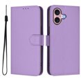 thumbnail image 2 of Compatible with iPhone 16 Plus Wallet Case with RFID Blocking Credit Card Holder, PU Leather Folio Flip Kickstand Protective Shockproof Anti-fall Phone Case Cover Women Men,Lavender, 2 of 11