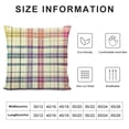 thumbnail image 5 of Qinduosi Spring Plaid Pillow Covers Inch Easter Decorations Pink Green Blue Colorful Buffalo Plaid Decorative Throw Pillow Cases Set of  Farmhouse Holiday Cushion Cases Sofa Couch Bed Decor, 5 of 5