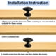 thumbnail image 5 of 20pcs Door Knobs Drawer Knobs 30mm Vintage Handles Furniture Cabinet Knobs (black), 5 of 5