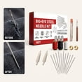 thumbnail image 6 of Sewing Kit, 34 Pcs Steel Needle Set with Thread & Thimble, Portable Supplies for Beginners & Adults, DIY Repair Tools for Grandma & Teens, 6 of 6