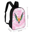 thumbnail image 2 of Logan Paul Backpack, 17 Inch Laptop Backpack, Water-Resistant BookBag, Adjustable Shoulder Straps, Durable 600D Polyester, 2 of 9