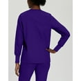 thumbnail image 3 of Landau Essentials Women's Classic Relaxed Fit 4 Pocket Crew Neck Scrub Jacket, 3 of 5