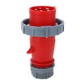 thumbnail image 4 of Enchufe industrial estándar europeo de 5 núcleos, 3P+N+E, 32 A, 220 V, 380 V/240 V, IP67, resistente al agua, para aplicaciones químicas y eléctricas., 4 of 14