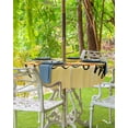 thumbnail image 3 of Sunflower Pumpkin Maple Leaves Autumn Table Cloth with Umbrella Hole and Zipper,Outdoor Tablecloth Waterproof Patio Table Cloths Spillproof Washable Table Cover Farm Harvest Flowers, 3 of 6