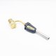 thumbnail image 5 of Puntas de soplete turbo con autoencendido de gas Perilla de llama ajustable Interfaz de punta de latón Gas compatible para soldadura fuerte Soldadura de plomería., 5 of 5