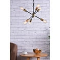thumbnail image 4 of Nolan 6 Light matte black Pendant, 4 of 9