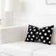 thumbnail image 3 of Cojín lumbar | Cojín decorativo con lazo para sofá y cama | Funda de cojín de terciopelo de 50x33 cm para decoración del hogar y detalles decorativos en la sala de estar., 3 of 6
