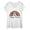 White, variant on Women's Toy Story Forky Talkin' Trash Rainbow Scoop Neck White Medium