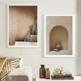 thumbnail image 5 of Pintura en lienzo con diseño de bodegón de jarrón clásico bohemio, póster estético de estilo Ins, imágenes para decoración de sala de estar moderna, 5 of 5