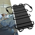 thumbnail image 5 of Wswqop Portable Household Soft Stretcher Anti Patient Mover Canvas Foldable Stretcher Black shoulder strap, 5 of 7