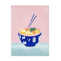 Trademark Fine Art Petra Lizde Ramen Bowl Canvas Wall Art