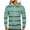 76 Green, variant on guisaled Mens Hoodies Fashion Striped Printed Hooded Sweatshirts Casual Drawstring Lightweight Slim Fit Pullover Hodie with Pockets