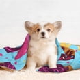 thumbnail image 4 of Pofeuu Donuts Print Puppy Blanket,Dog Blankets,Pet Blanket Cozy Cat Blankets for Indoor Cats, Fuzzy Pet Blanket for Kitten Doggy Dog Blankets-Small, 4 of 8