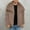 A_ Khaki, variant on YLSDY Mens Winter Coats Faux Furry Warm Winter Jackets Long Sleeve Lapel Outdoors Trench Coat Fuzzy Comfy Fashion Jacket Khaki S