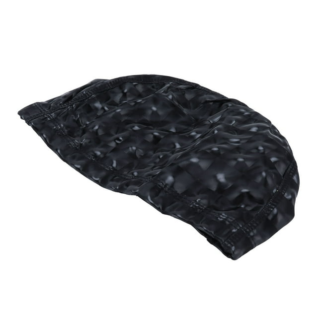 Gorro de natación Jadeshay Color brillante para cabello largo Protección para Los oídos