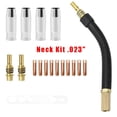 thumbnail image 1 of Lefu Electric Welder Mig Torch Parts Contact Tip Nozzle Torch Neck AK15, 1 of 6