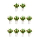 thumbnail image 2 of Plantas artificiales de limón Monstrate 2 uds de plástico para decoración interior o exterior manzanas pequeñas, 2 of 6