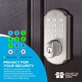 thumbnail image 3 of TurboLock Front Door Lockset Combo Digital Deadbolt with Keypad Entry Handle, 3 of 5