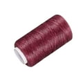 thumbnail image 4 of Hilo encerado para coser Uxcell Cordón de cuero rojo oscuro 1 pieza, 4 of 5