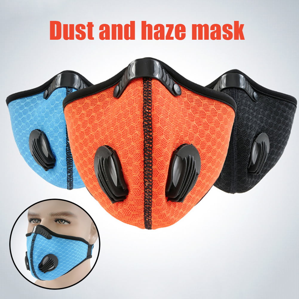 BREATHABLE PROTECTIVE ANTI DUST FOG WINDPROOF OUTDOOR SPORTS CYCLING FACE COVER 