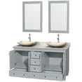 thumbnail image 3 of Wyndham Collection Wcv800060doycmm24 Acclaim 60" Double Vanity Cabinet Set, 3 of 7