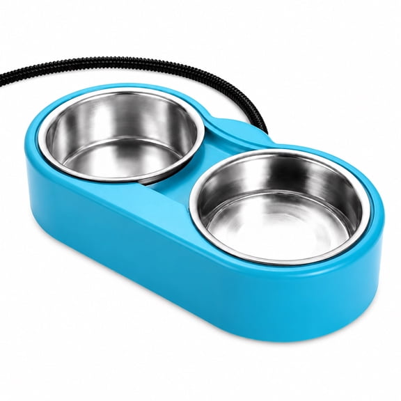 MAXLAPTER Heated Water Bowl for Outdoor Pets, Heated Pet Water Bowl