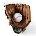 thumbnail image 5 of CHOKBaseball Gant pour Enfants Protection Améliorée Gant de Softball Fil à Coudre Haute Résistance Confort Mitaine de Softball Brun, 5 of 5