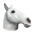 thumbnail image 2 of Accesorios para disfraz de vaca de Halloween para hombre: cubrebocas y cabeza de animal para cumpleaños. Blanco, 2 of 9