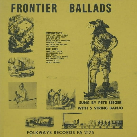 Pete Seeger - Frontier Ballads - Music & Performance - CD