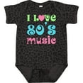 thumbnail image 3 of Inktastic I Love 80's Music Boys or Girls Baby Bodysuit, 3 of 5