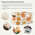 thumbnail image 5 of GZHJMY Thanksgiving Autumn Pumpkins Large Storage Basket 2 Pack,Cute Koala Collapsible Toy Storage Box Laundry Basket with Handle,Used for Home Closets, Offices, Bedrooms, 5 of 7