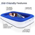 King Koil Toddler Inflatable Childrens Airbed, Travel Bed with Builtin