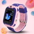 thumbnail image 3 of Reloj impermeable reloj antipérdida para niños DS88 Reloj de teléfono inteligente rosa con posicionamiento de llamada bidireccional en espera a prueba de agua para niños ANGGREK Otros, 3 of 8