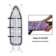 thumbnail image 3 of HELLHERO 15x54 Inch Ironing Board Cover Hook & Loop Straps Replacement for Friends, Butterflies, 3 of 4
