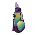 thumbnail image 2 of Funda antideslizante para botella de agua de 1000 ML Funda para botella deportiva de 1000 ML (amarillo púrpura) Ndcxsfigh Para Estrenar, 2 of 6
