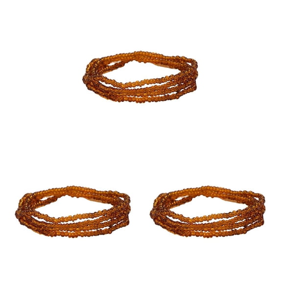 Qarigey Cuentas Cadena de cintura Estilo simple Vestido de niñas Adorno Ropa Cintura Decoraciones Playa al aire libre Vestir Cadenas de tipo 14 3piezas