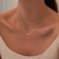 thumbnail image 5 of ICE Diamond Necklaces for Women, Dainty 14k Gold/Sterling Silver Choker Necklace Simple Gold Plated CZ Jewelry Necklaces for Women Trendy Gifts, 5 of 5
