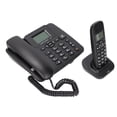 thumbnail image 4 of Système de Téléphone Filaire Sans Fil Extensible, Ligne Fixe 2,4 GHz une à une, Appel à Distance 300 m, Haut-Parleur Double, Écran Rétroéclairé pour Bureau Maison Conférence, 4 of 8
