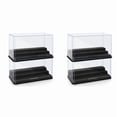 thumbnail image 1 of 4X Mini Figure Display Box, Stackable Dustproof Building Block Display Box for Action Figure Toys, 1 of 4