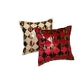 thumbnail image 2 of Velvet Hexagon Design 18" X 18" Decorative Cushion Cover, 2 of 2