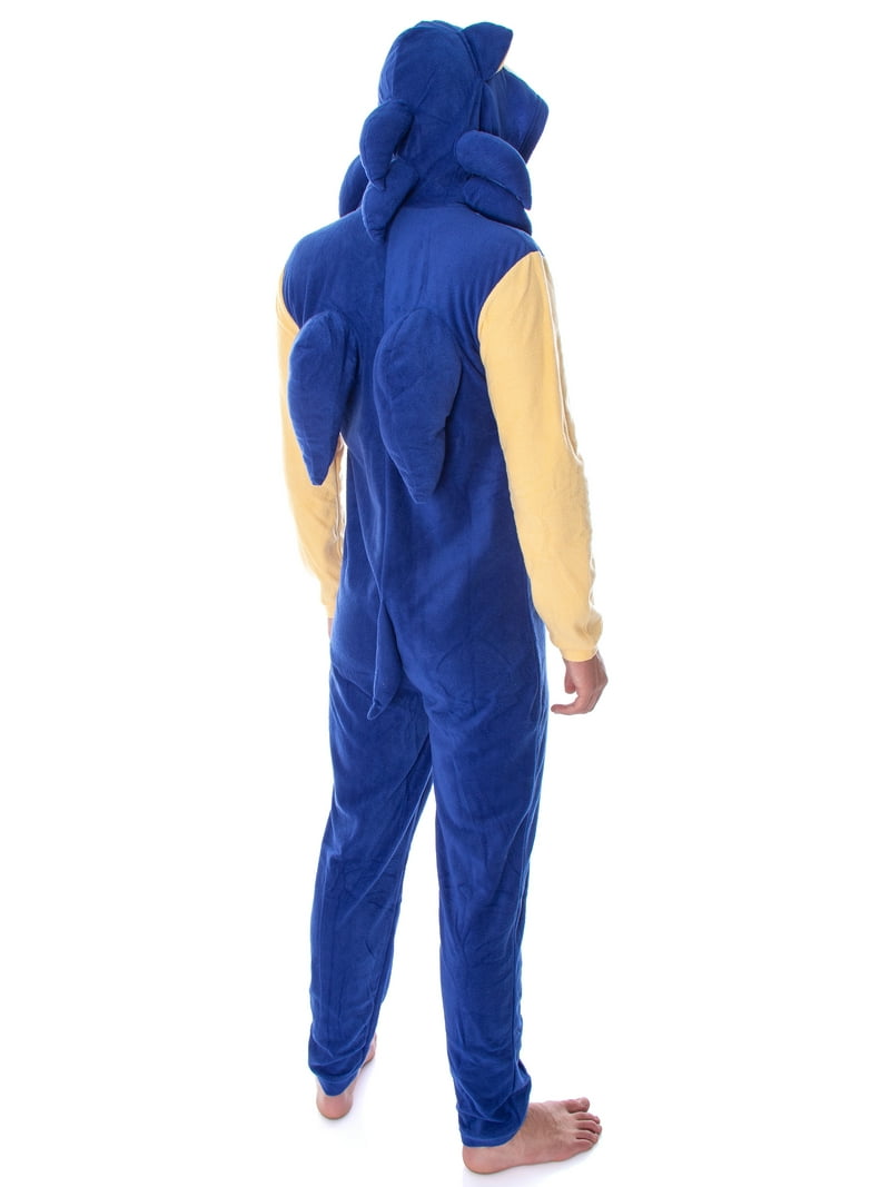 Costume Sonic Pajamas Adults Sonic Costume Sonic Onesie Pajamas