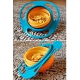 thumbnail image 3 of Simply Good Spill-Proof Gyro Snack Bowl - TEAL/ORANGE, 3 of 5