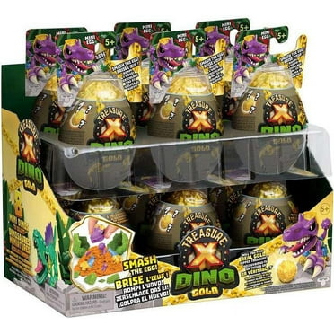 Treasure X Dino Gold Series 4 Mini Egg Myster Box (12 Packs)