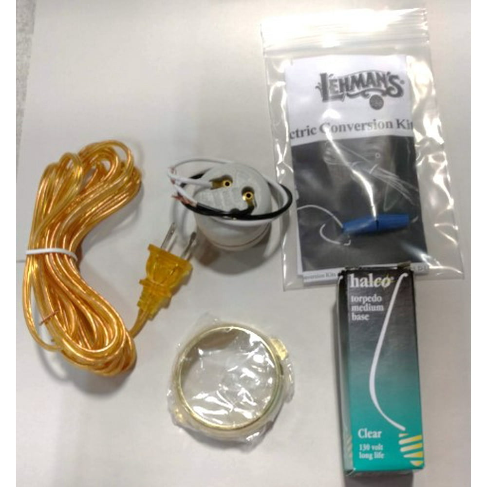 Electric Conversion Set for Dietz Lanterns (Gold)