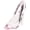 Pink, variant on Crystal High Heel Shoes Acrylic Princess Slipper Ornaments