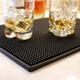 thumbnail image 4 of Paquete de 2 alfombril servicio de barra de cerveza, Wandteppich de para derrames, mantel individual para bebidas, 12 x 6 " CUTICAT  Corredor de barra de goma, 4 of 8