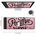 thumbnail image 2 of Inspirational Quote Mouse Pad, Stay Positive Work Hard and Make It Happen Motivational Pad for Women, Square  Non-Slip Rubber Base MousePads Office Laptop, 2 of 6