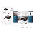 thumbnail image 2 of Sandwichera BLACK+DECKER BXSA753 Negra 750W con Placas Antiadhesivas Compacta, 2 of 7