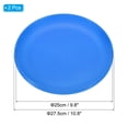 thumbnail image 2 of Flying Disc 10.8 Inch 175 Gram, Sport Disk Training Disk for Backyard Lawn Beach, Blue, 2 Pack, 2 of 6